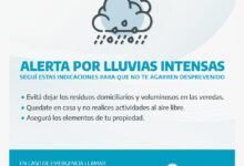 Photo of Alerta por fuertes lluvias