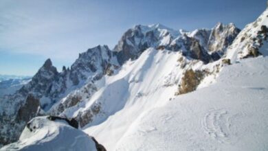 Photo of Advierten que en los Alpes Franceses se derriten los glaciares, falta nieve y hay poca agua