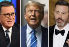 Photo of Donald Trump celebró el fin del programa de Stephen Colbert y apuntó contra Jimmy Kimmel: «Escuche que es el siguiente»