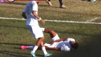 Photo of Intentó imitar el festejo de Cristiano Ronaldo y terminó con una grave lesión