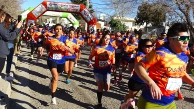 Photo of Rosana Calderero y Carlos Licanqueo los ganadores en los 10K
