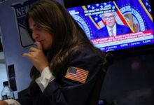 Photo of Mercados en vilo por los aranceles: Wall Street en rojo y las bolsas europeas subieron impulsadas por los bancos
