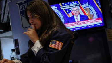 Photo of Mercados en vilo por los aranceles: Wall Street en rojo y las bolsas europeas subieron impulsadas por los bancos