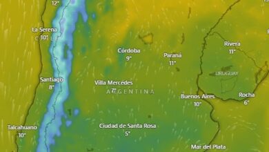 Photo of Hay alerta amarilla por lluvia y viento fuerte para este lunes 11 de agosto: las provincias afectadas