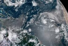 Photo of Trayectoria de la tormenta Erin vista desde el espacio y su fortalecido avance cerca de Florida