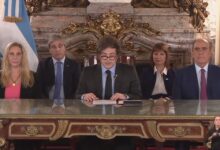 Photo of Cadena nacional de Javier Milei para anunciar sus vetos