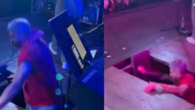 Photo of Qué dijo el cantante de Dale Q’ Va  tras su accidente en el escenario