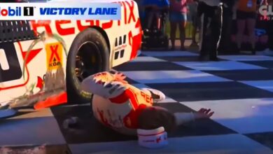 Photo of Nascar: la tremenda caída en los festejos del piloto Connor Zilisch, que provocó su hospitalización