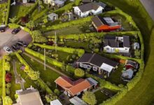 Photo of Cómo es el único barrio del mundo con diseño geométrico en círculos que organizan viviendas y espacios verdes