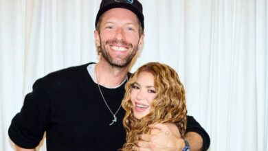 Photo of El sentido agradecimiento de Shakira a Chris Martin en pleno show en Los Ángeles: “Gracias por intentar arreglarme”