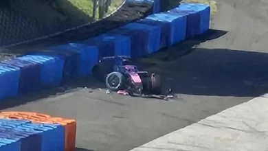 Photo of Franco Colapinto sufrió un accidente durante las pruebas de Alpine en Hungría