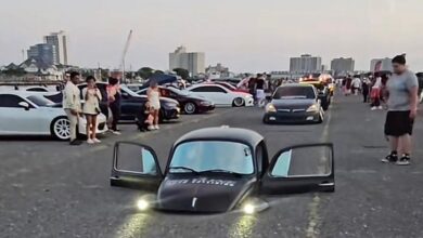 Photo of Se animaron a cambiar un VW escarabajo y convirtieron este “Beetle” en el más bajo del mundo