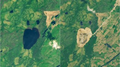 Photo of Misterio y preocupación: desapareció un lago en Canadá y un año después revelaron la causa